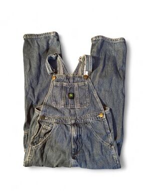 John Deere Blue Denim Overalls
